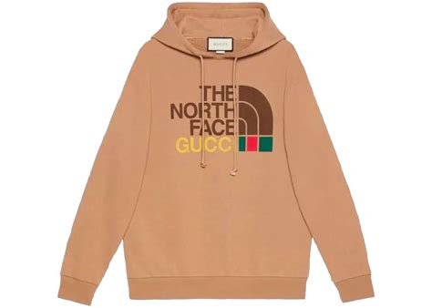 north face gucci price list|Gucci north face hoodie brown.